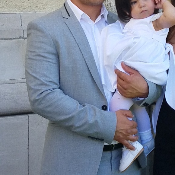 Men grey suit